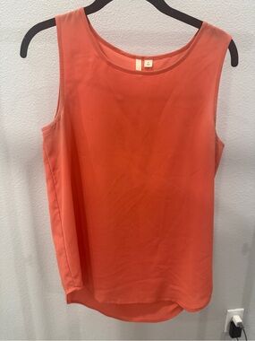 Frenchi Coral Sleeveless Tank Top